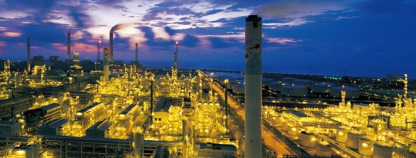 Night time view of Mai Liao Complex Taiwan (photo courtesy of Formosa Group)