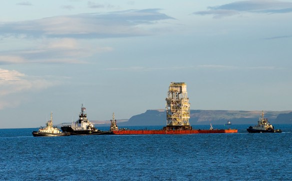 This module will handle production tied-in from the nearby Kinnoull field and is one of three reservoirs that are being developed as part of the rejuvenation of the Andrew area, North sea (photo courtesy of BP p.l.c.)