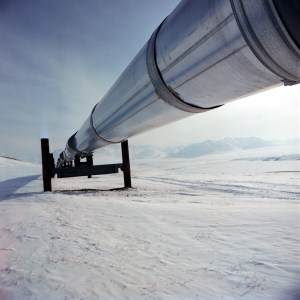 The Trans Alaska Pipeline (photo courtesy of BP p.l.c.)